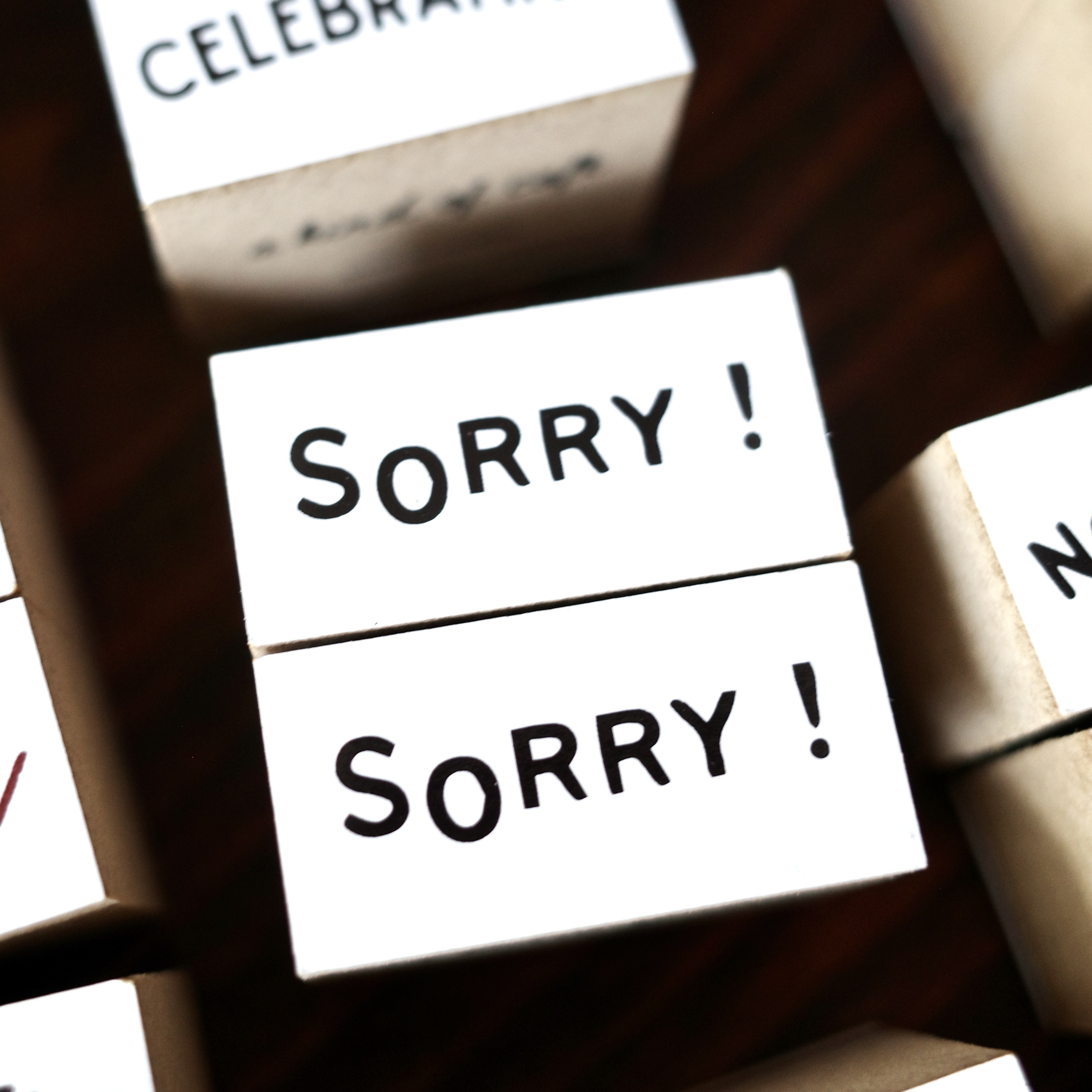 什物｜文字印章（ 6款可選）