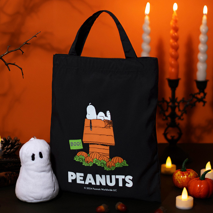 🇯🇵 SNOOPY 史努比 HAPPY HALLOWEEN 萬聖節系列 南瓜玩偶 幽靈吊飾 手提包 / 現貨