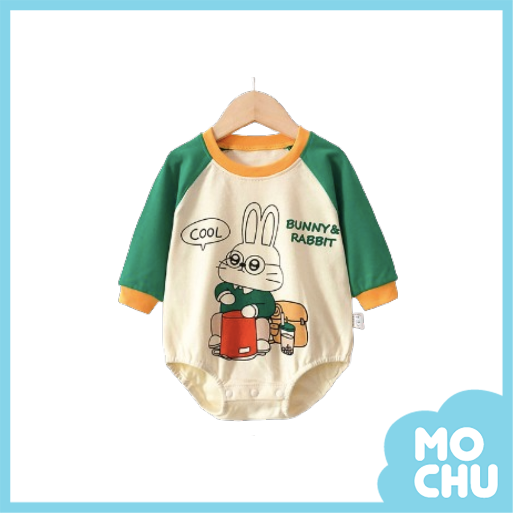 紳士兔長袖包屁衣