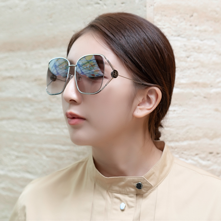 JC WU 純鈦 墨鏡 太陽眼鏡(銀色)JC6001-3