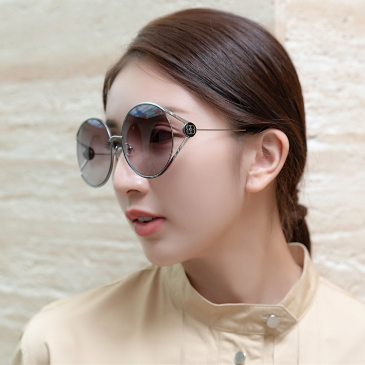 JC WU 純鈦 墨鏡 太陽眼鏡(銀色)JC6002-3