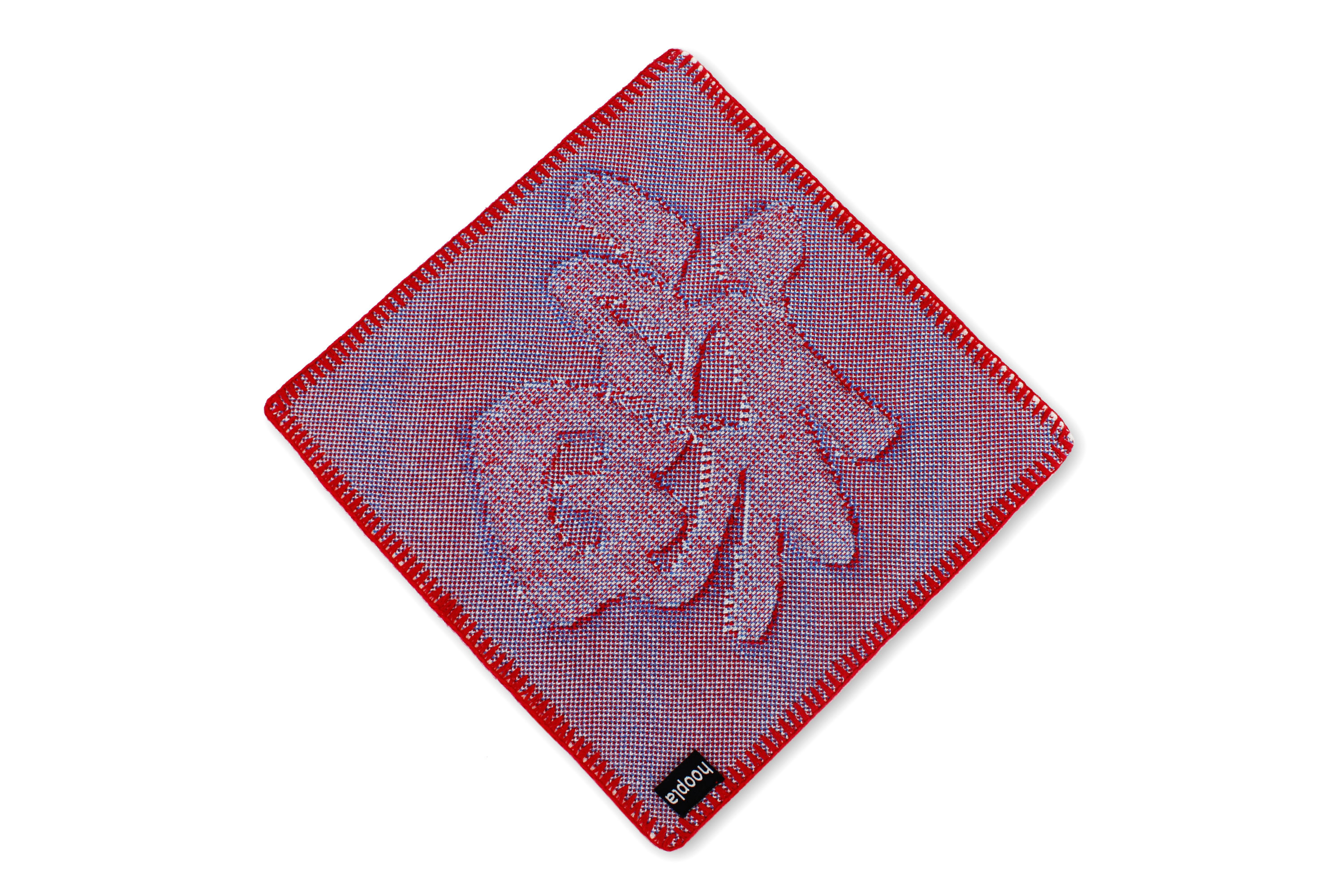 紅白藍福字揮春