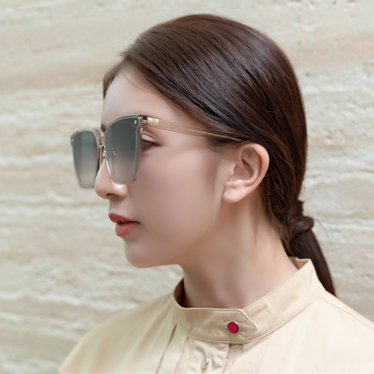 JC WU 墨鏡 太陽眼鏡(裸膚色)JC6009-2