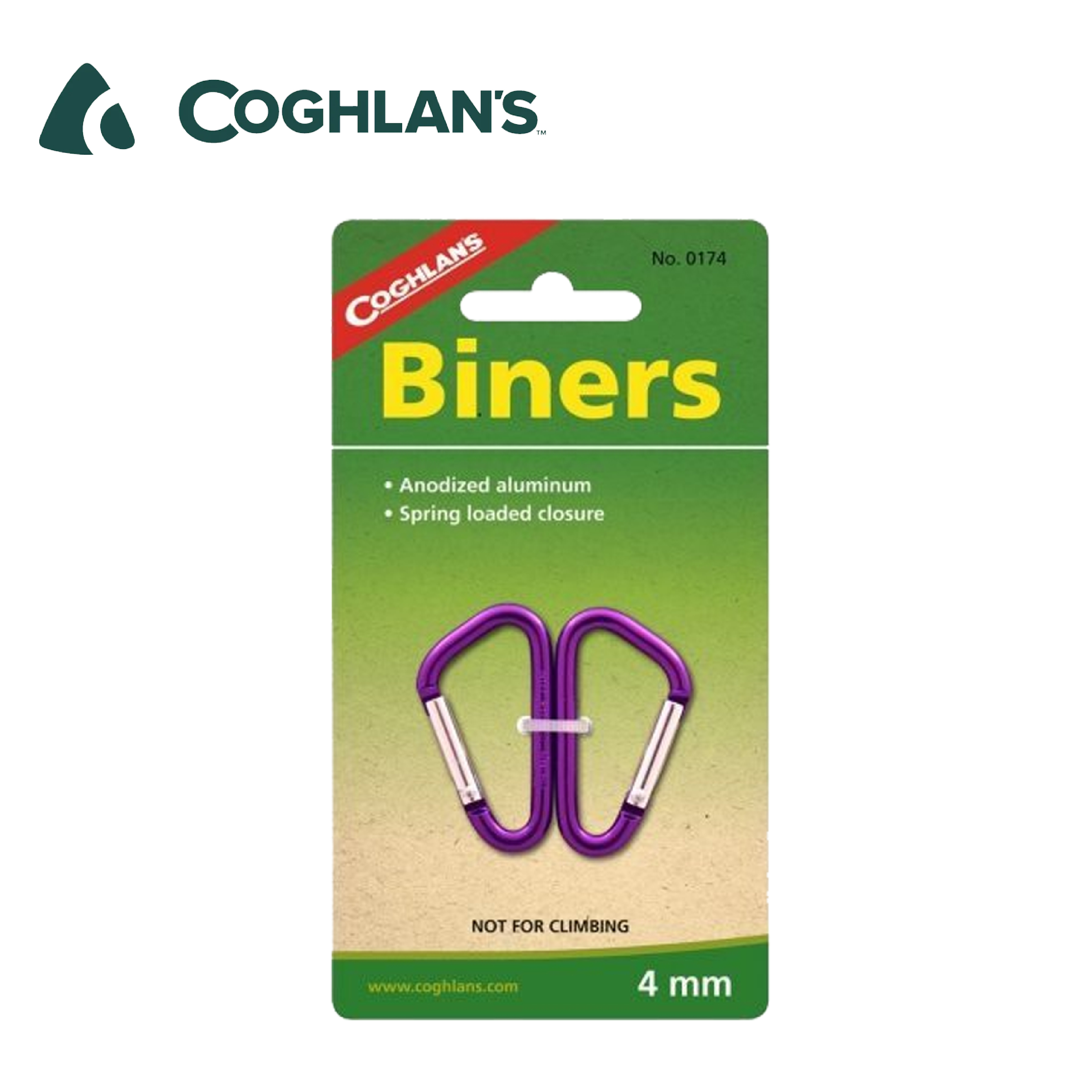 Coghlans 加拿大 小勾環 4mm (顏色隨機) 79C0174