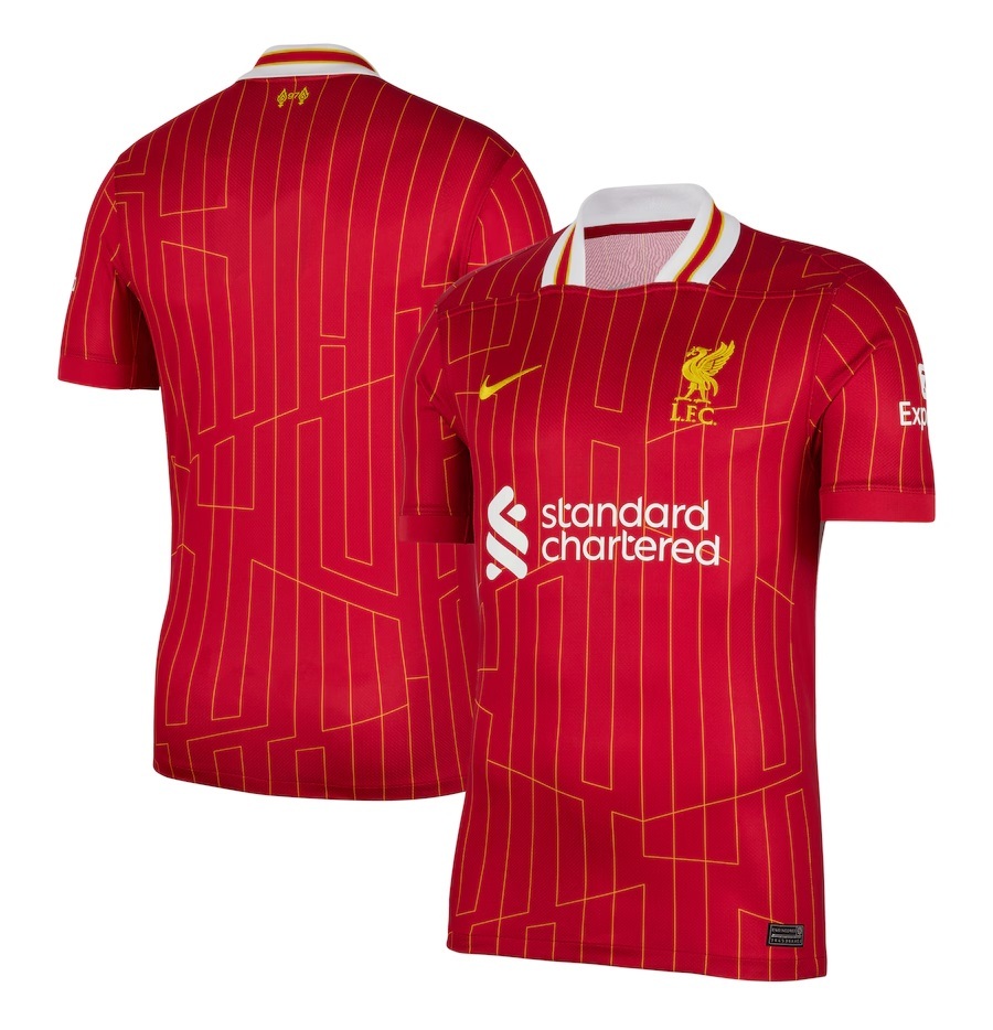 24-25利物浦主場球迷版球衣