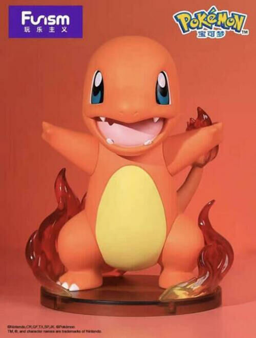 玩樂主義 寶可夢小火龍款中尺寸模型