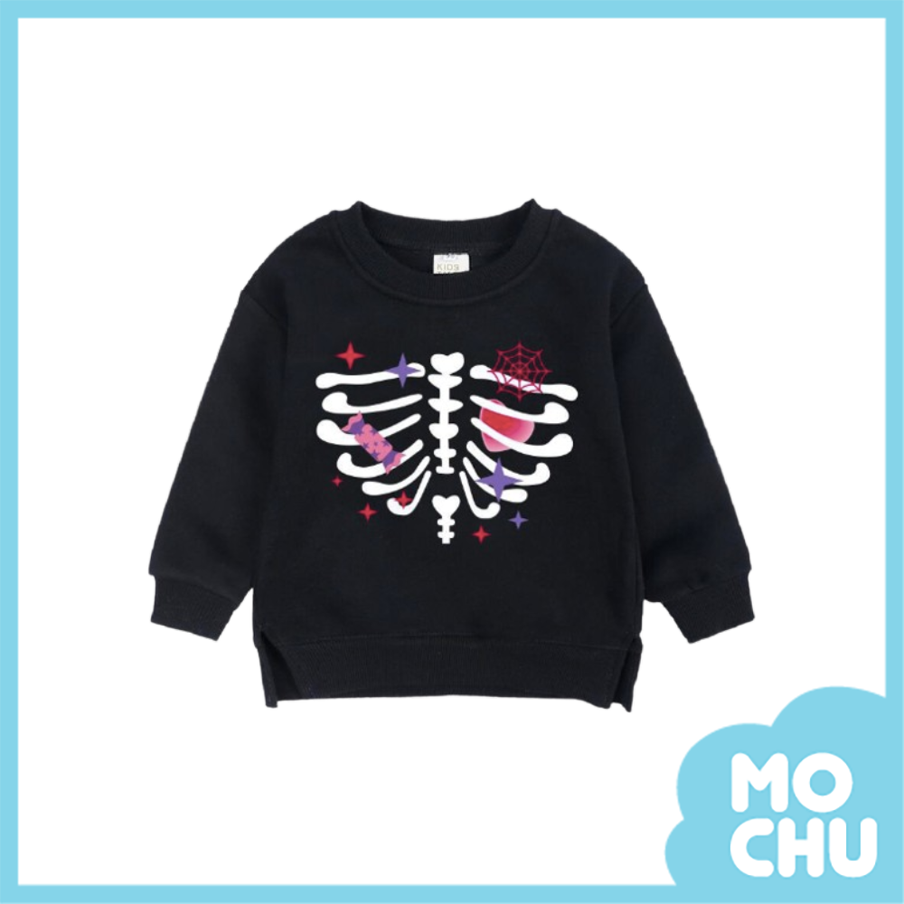 閃亮心臟糖果加絨長袖上衣