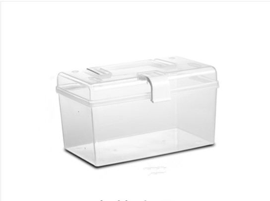 Hot selling simple transparent small medicine box (tall size) (specification: 11.2*13*20CM)