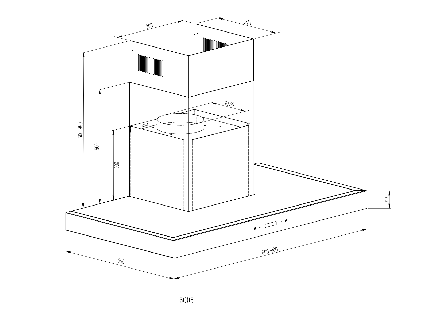 GALUZII GA50059 90cm EXTREME-X 抽油煙機