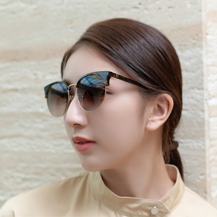 JC WU 墨鏡 太陽眼鏡(琥珀配金色)JC6016-2