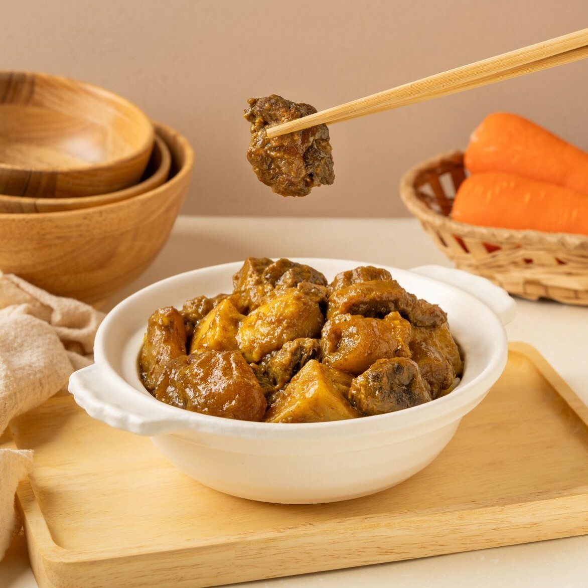 港式咖哩牛筋腩