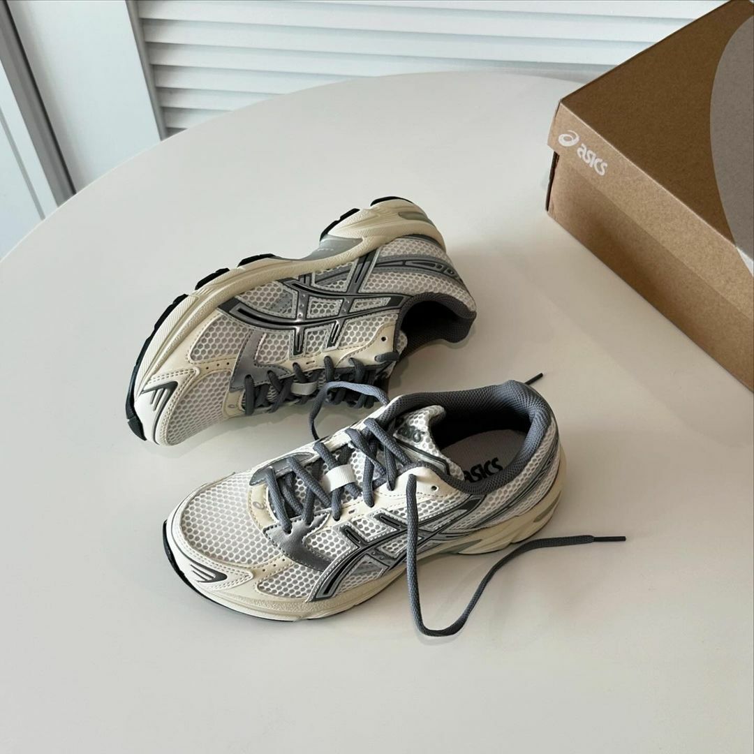 ASICS GEL-1130 奶油灰銀 米白 灰色 銀色 復古 女鞋 1202A164-116  / 調貨