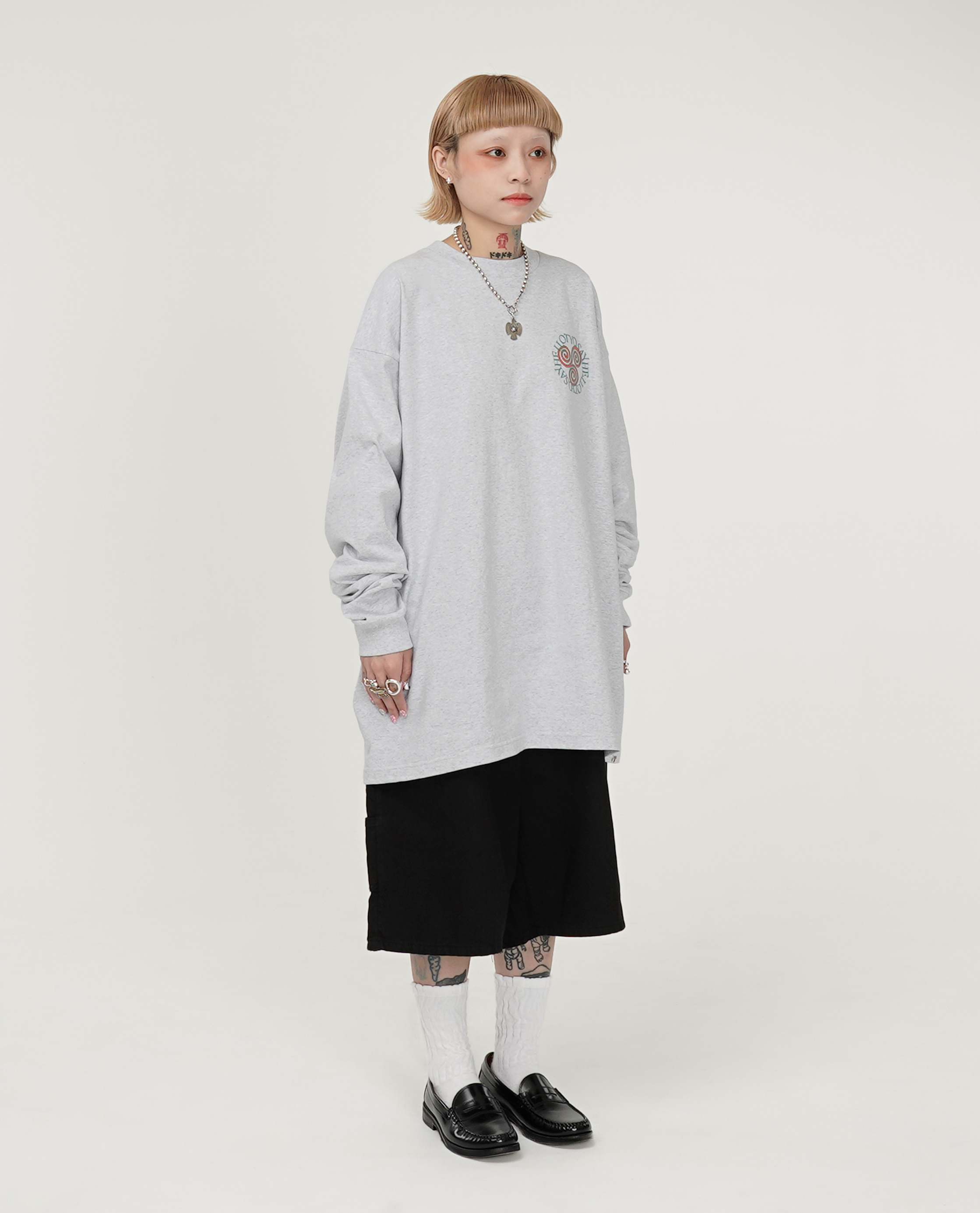 SAYHELLO Slap Logo L/S Tee - 24FW