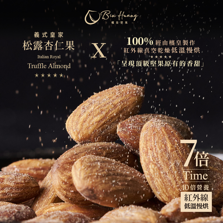 檳皇堅果|義式皇家松露杏仁果