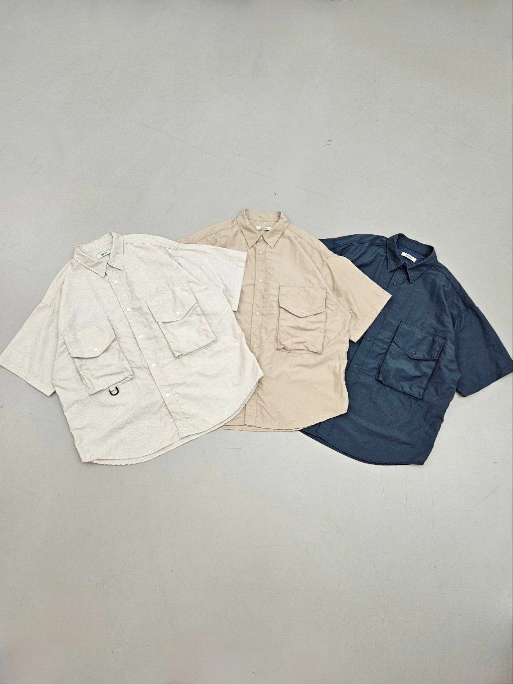 淨色短袖恤衫 SPECTOR-074S