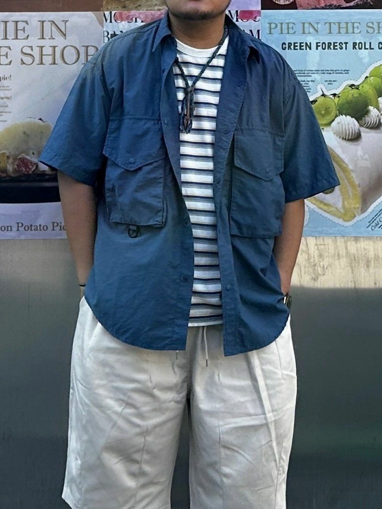 淨色短袖恤衫 SPECTOR-074S