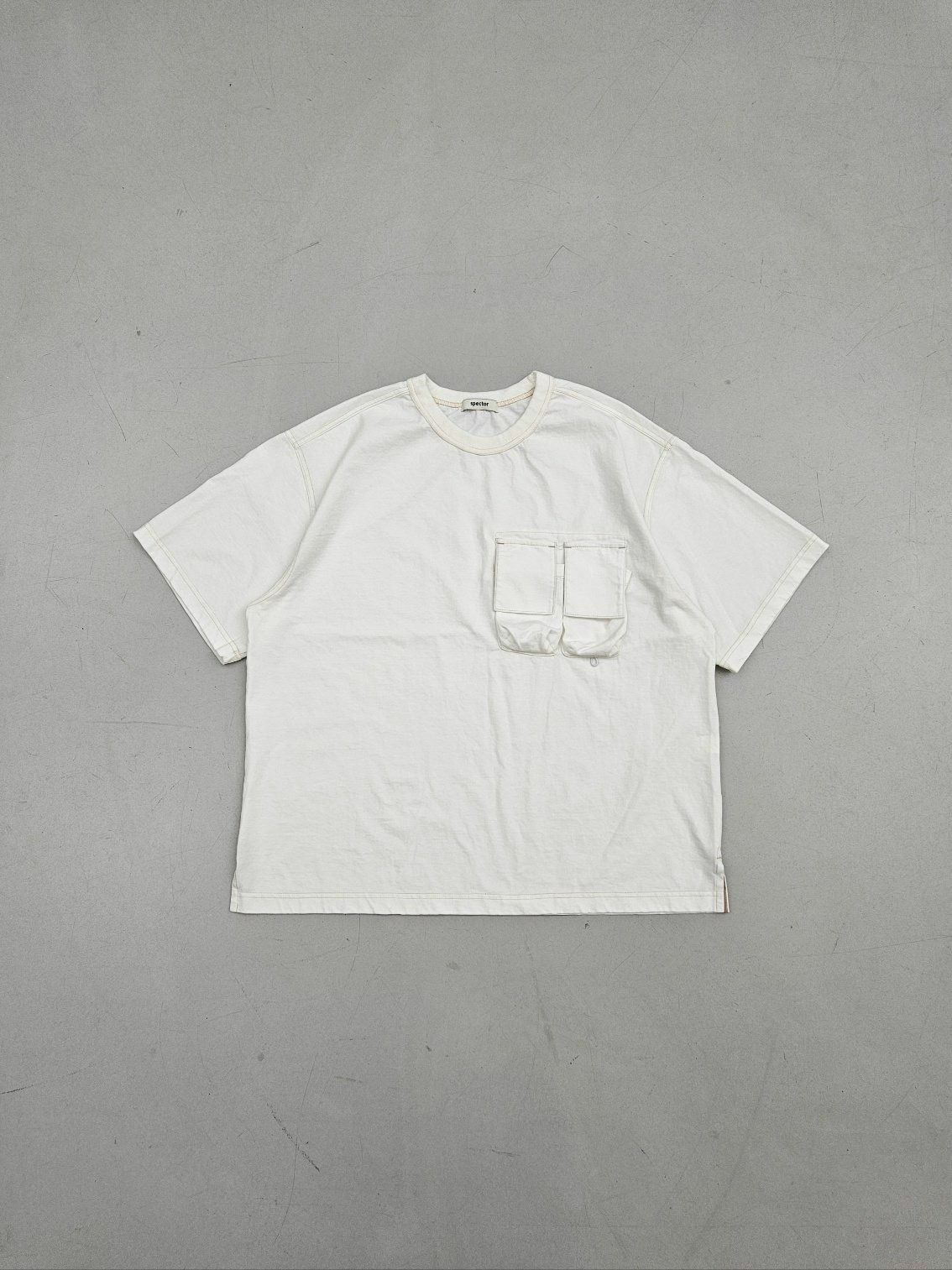 洗水淨色短袖Tee SPECTOR-076T