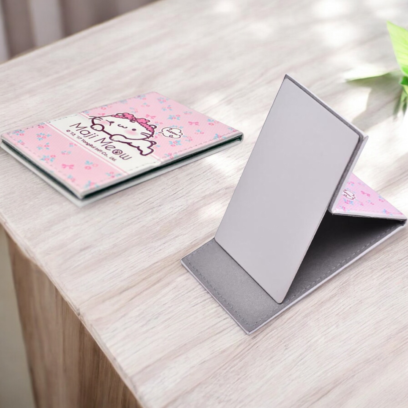 麻吉貓不鏽鋼單面鏡