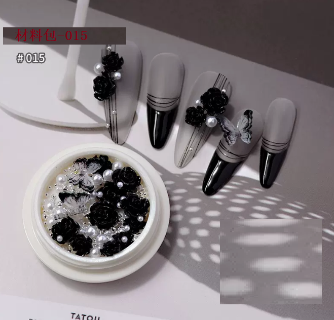 熱賣美甲飾品 混裝材料包015號