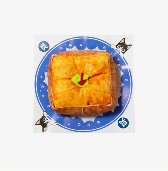 汪喵星球｜台灣小吃貓草包 貓玩具 貓草玩具 手工貓草包