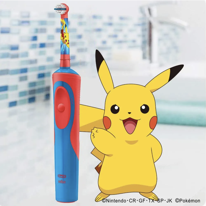 日本 Oral B Pokemon 電動牙刷