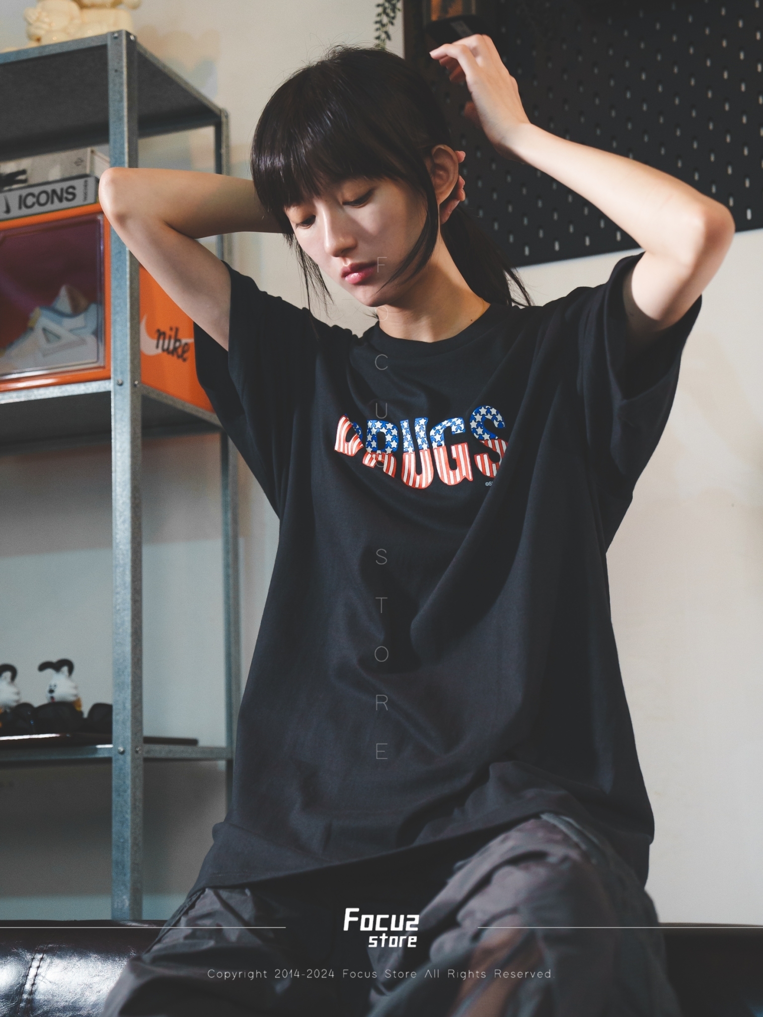 【Focus Store】預購 Supreme FW24 Week1 Drugs Tee 黑/白兩色