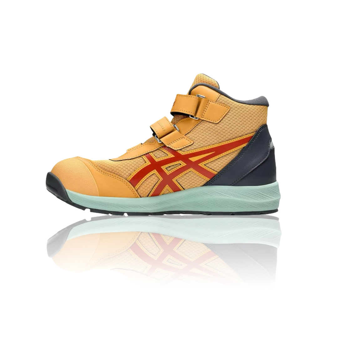 WINJOB CP216 亞瑟士防護鞋「橘黃」 1273A076-751