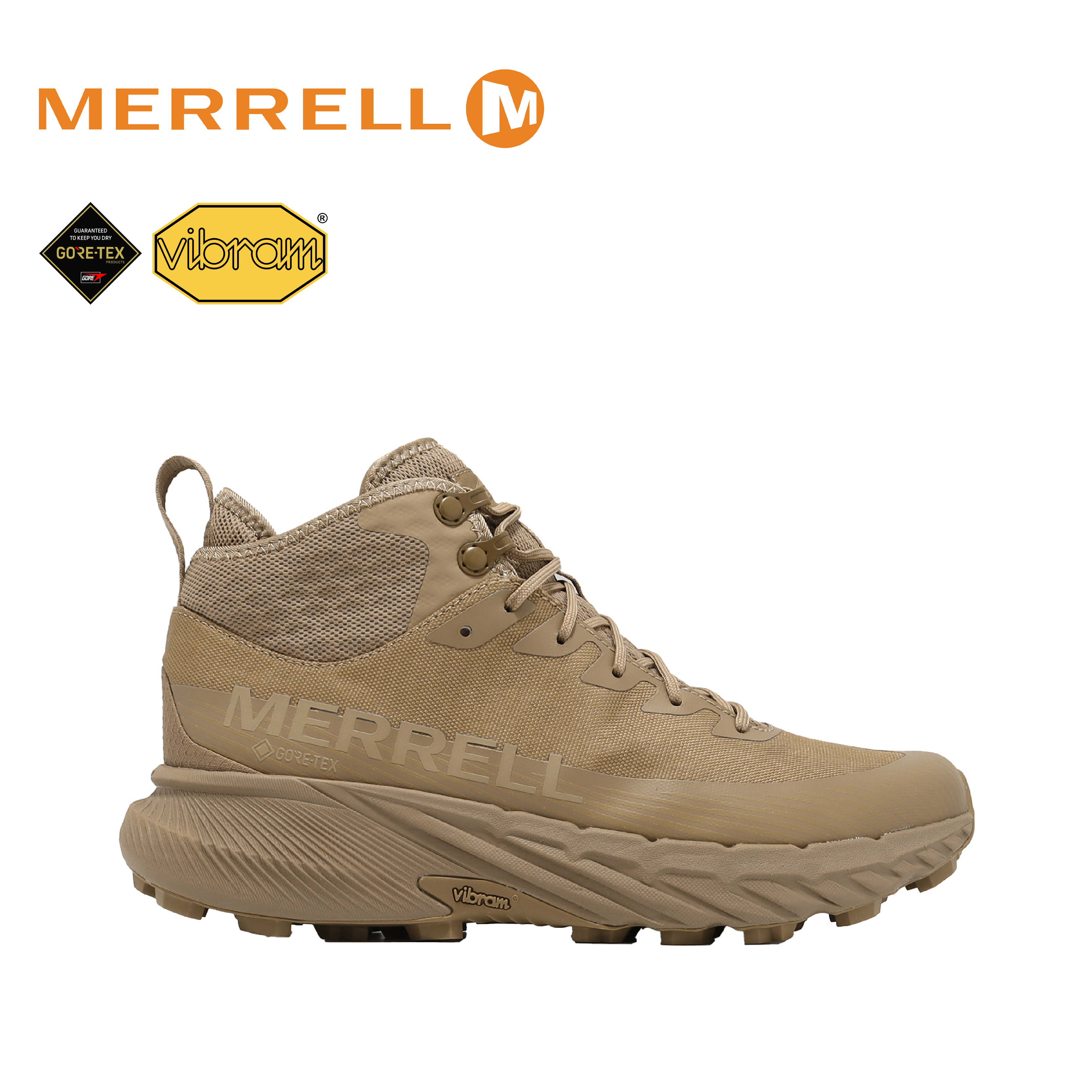 MERRELL 美國 AGILITY PEAK5 TACT MID GTX 越野跑鞋 男款 (棕) 33ML005773
