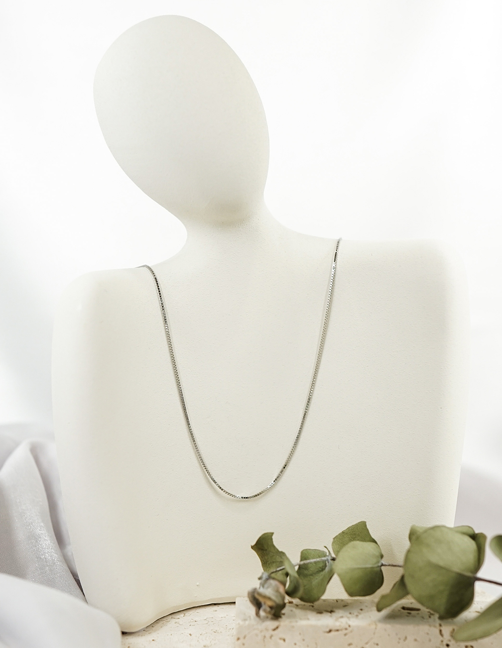 925 純銀大方塊單鍊