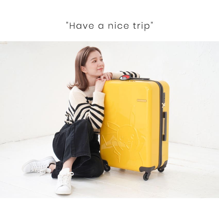 日本 Pokemon 65L 超軽量硬身行李箱