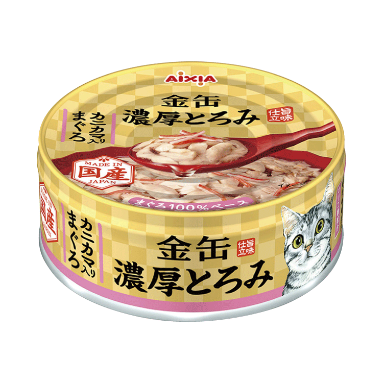 Aixia丨金罐 吞拿魚+蟹棒濃湯罐 70g (粉紅) (AXA-9335)