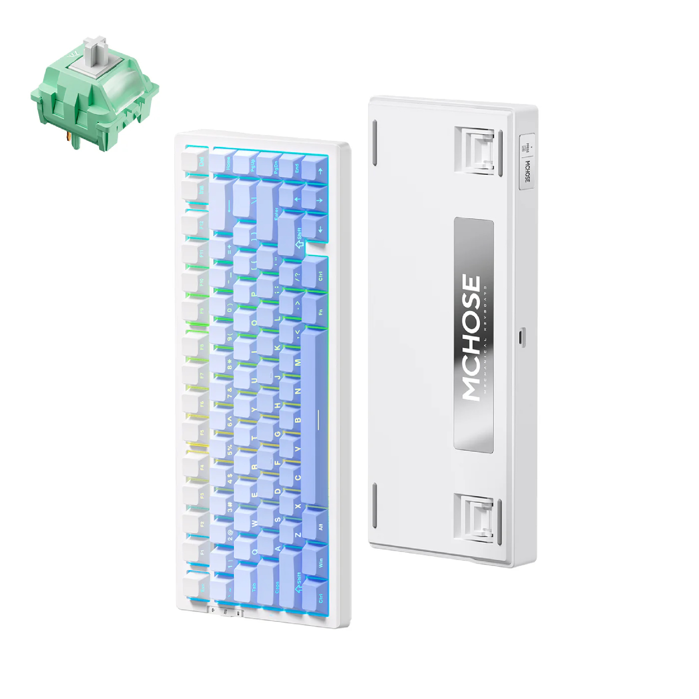 MCHOSE G75 Pro 客製化三模機械鍵盤