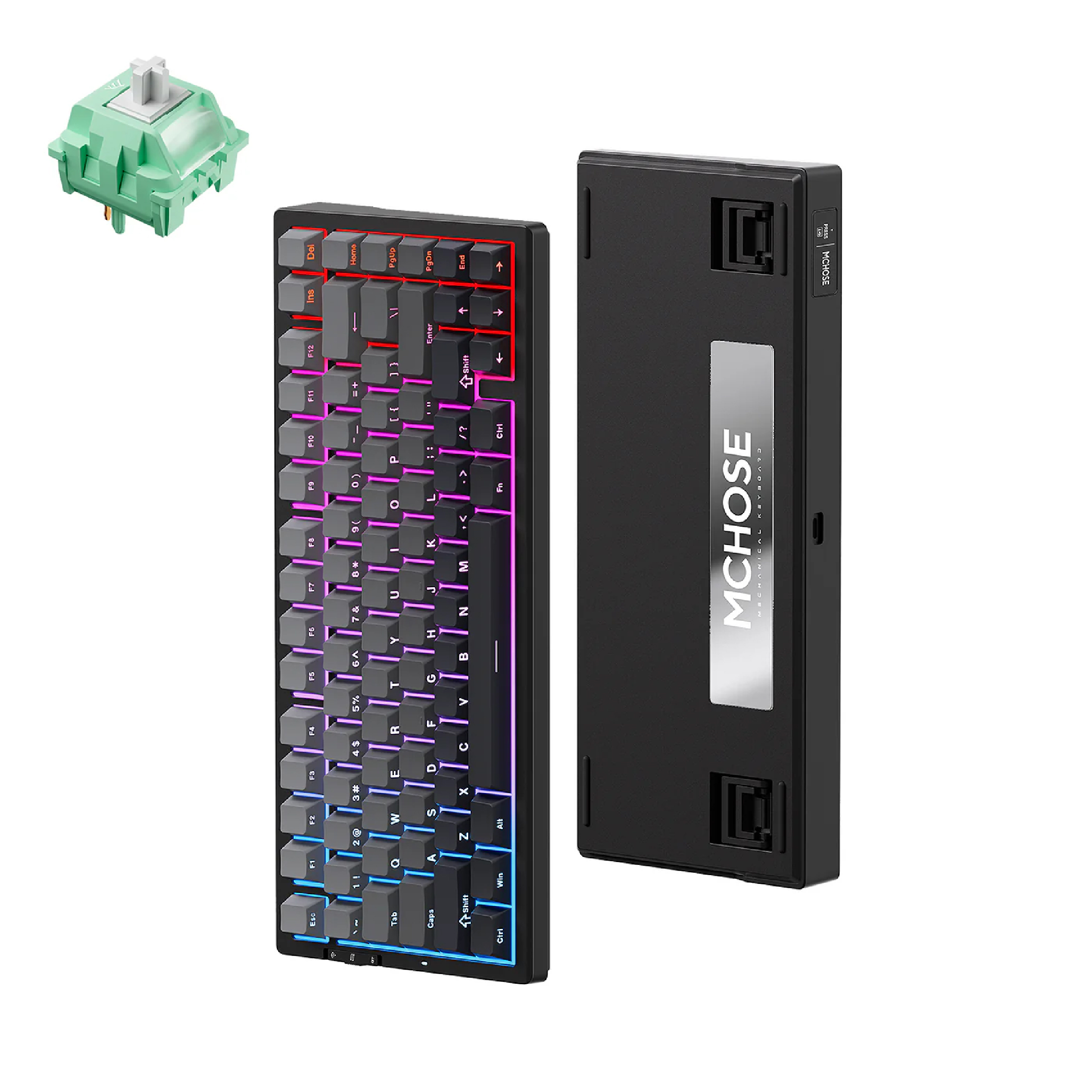 MCHOSE G75 Pro 客製化三模機械鍵盤