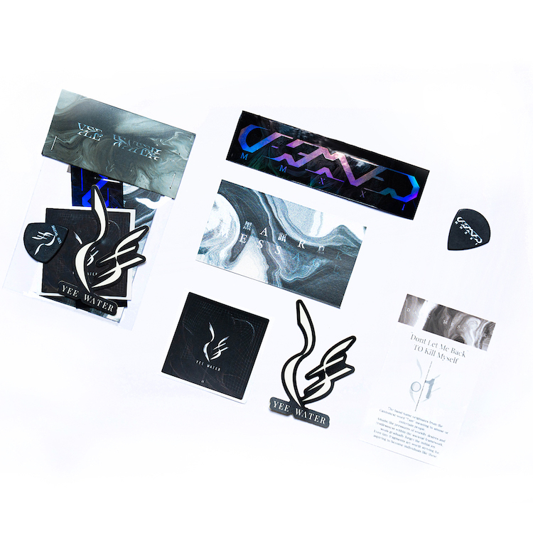 【乙水 YeeWater】印痕貼紙包&巡迴紀念Pick