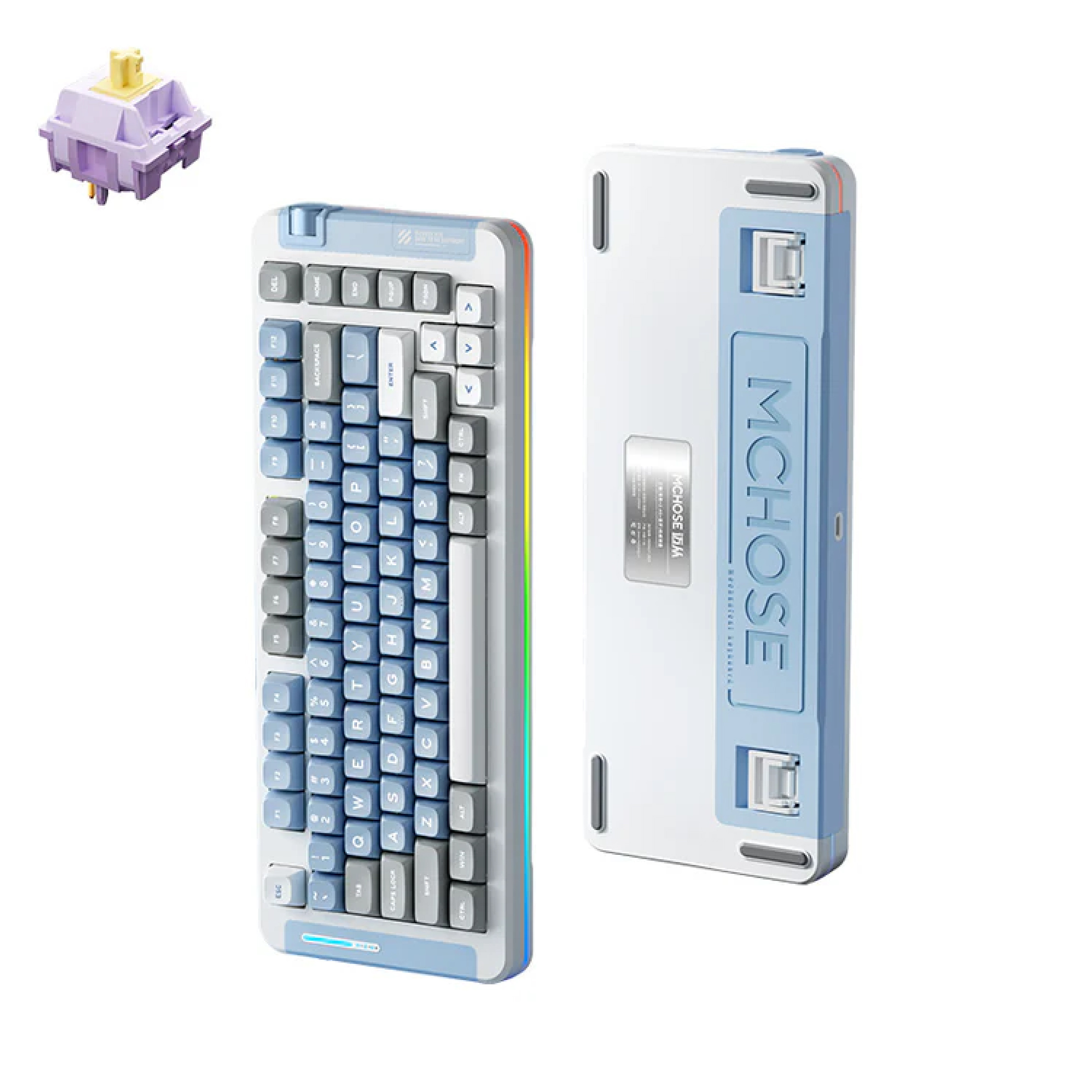 MCHOSE X75 個性高顏值機械鍵盤