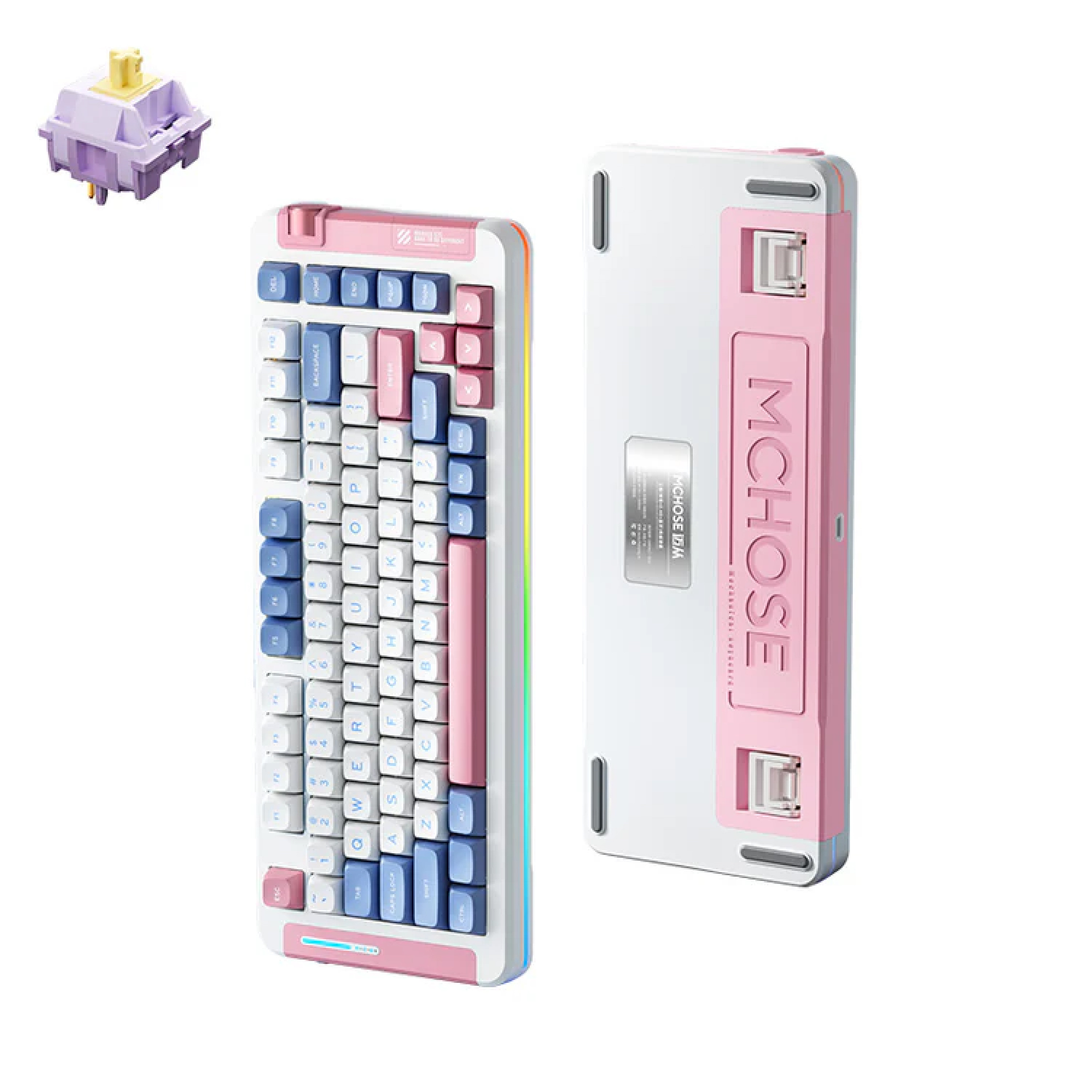 MCHOSE X75 個性高顏值機械鍵盤
