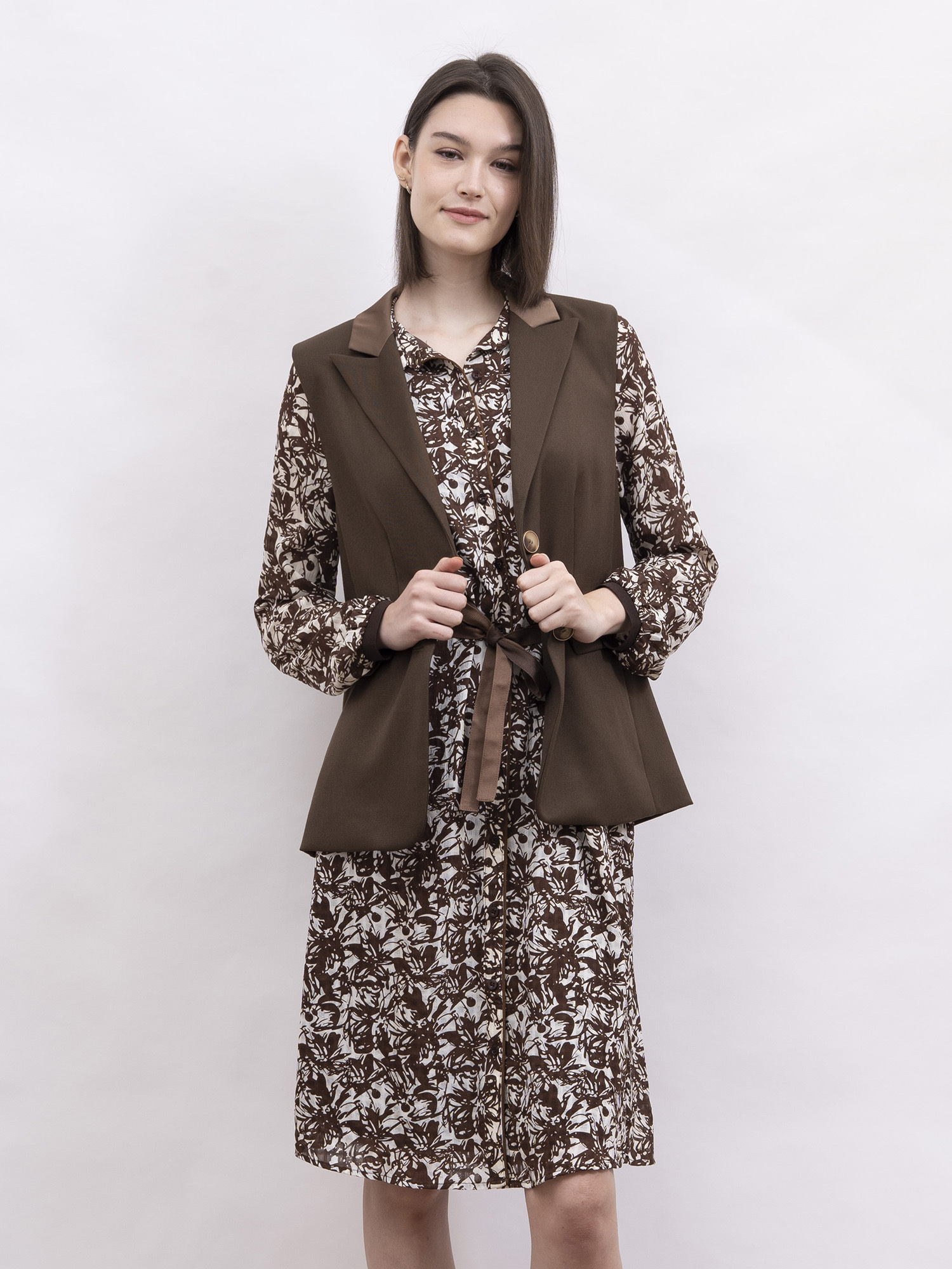 mi-tu 西裝背心外套