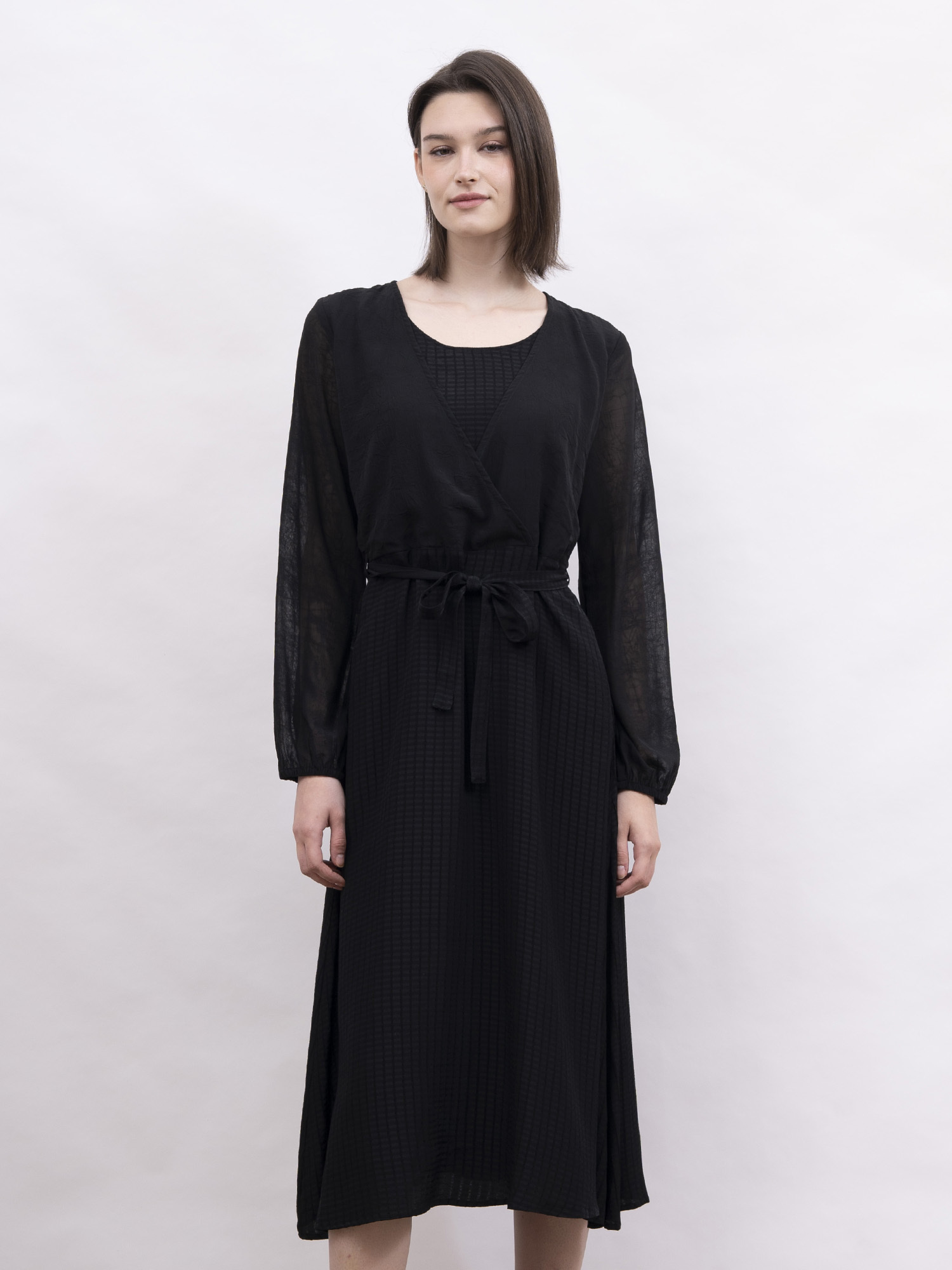 mi-tu 印花圓領連身裙