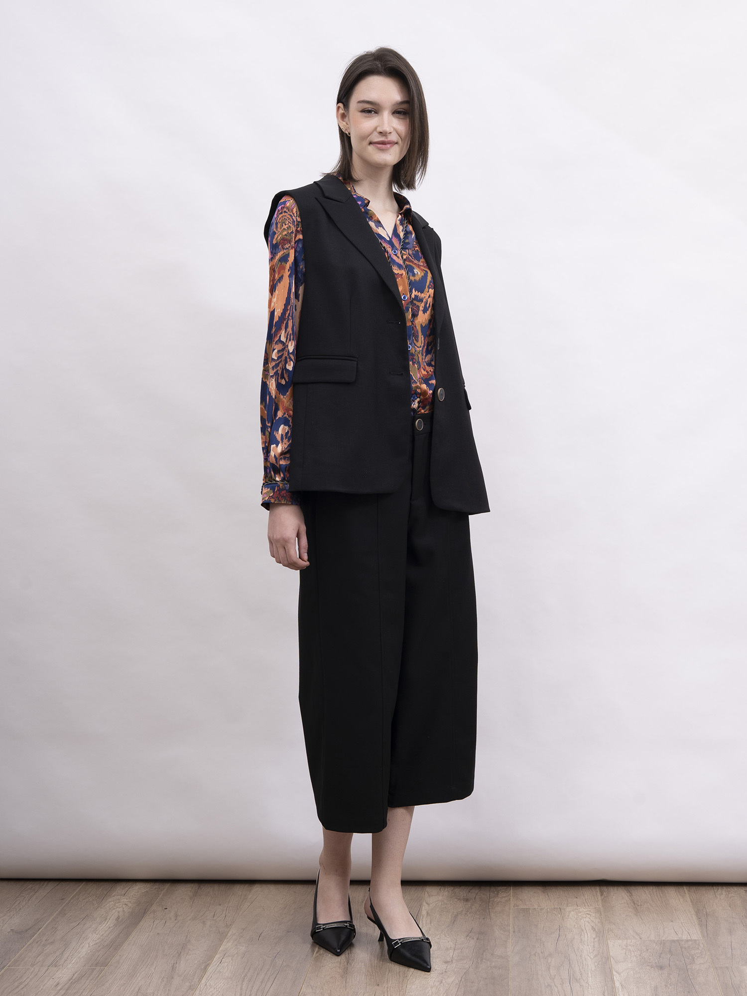 mi-tu 闊腳七分褲