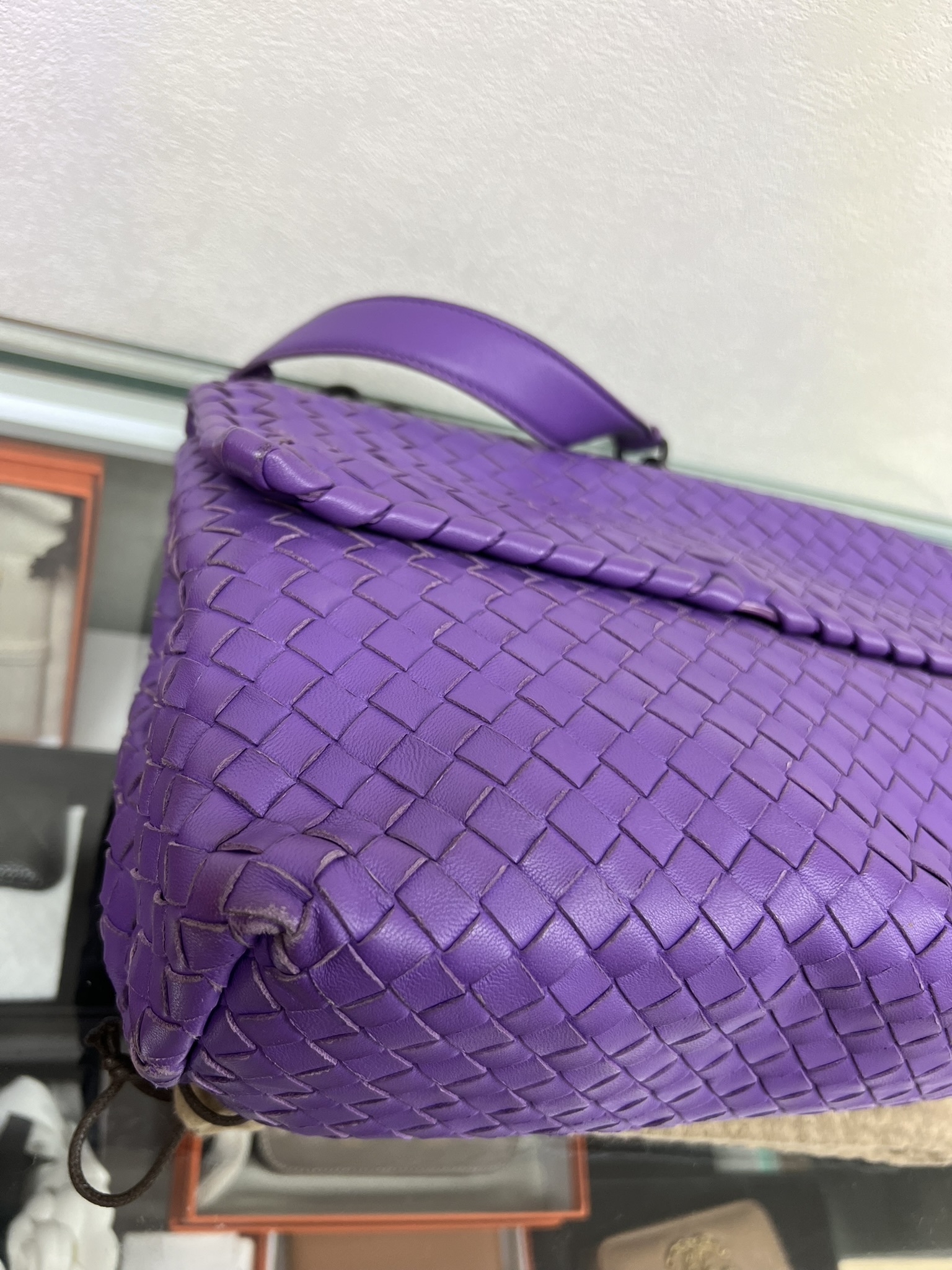 Bv cassette bag purple