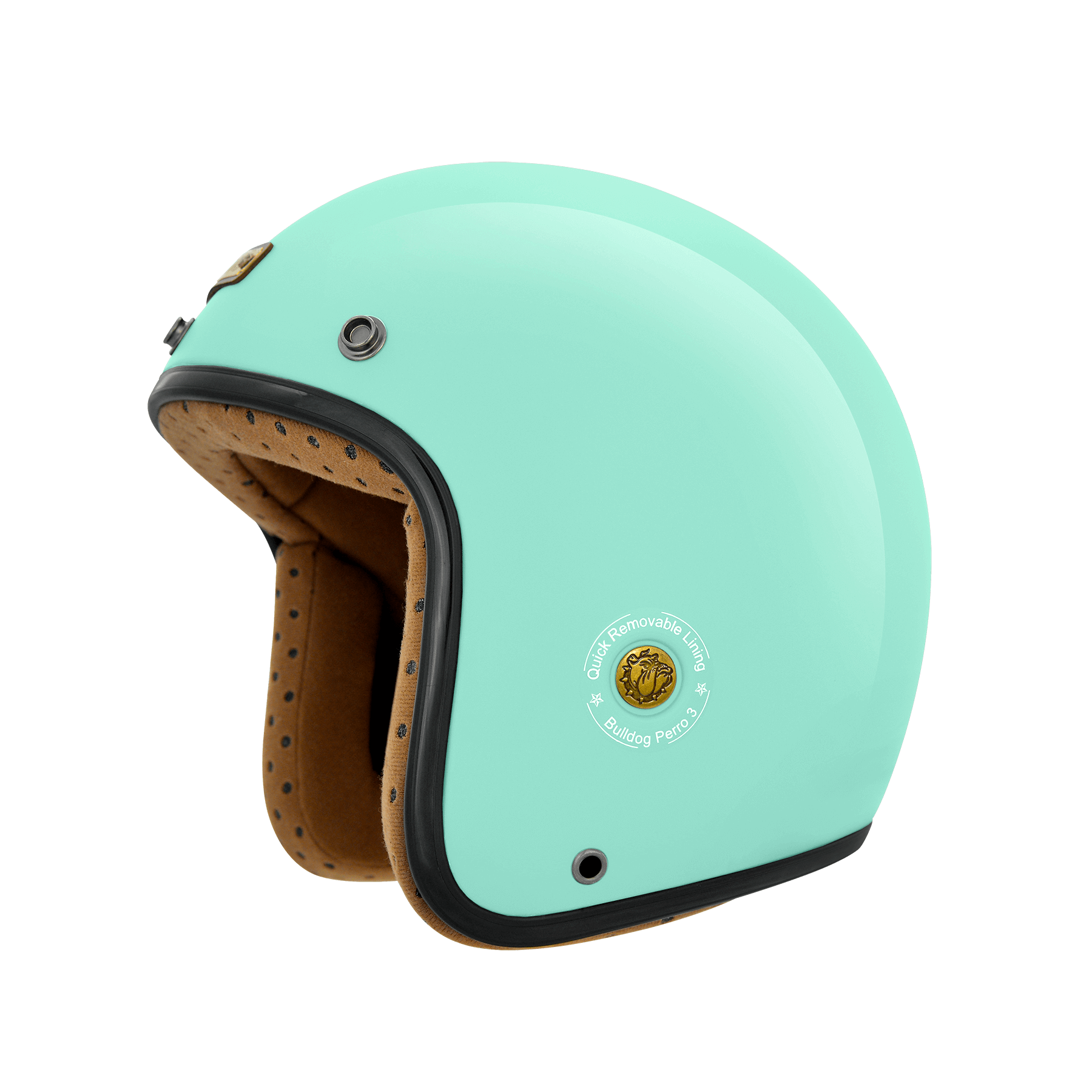 M2R BB-300 淺綠 素色 3/4罩 復古帽