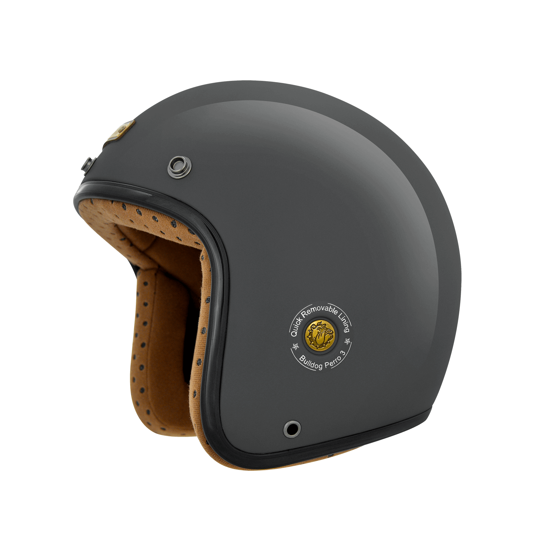 M2R BB-300 水泥灰 素色 3/4罩 復古帽