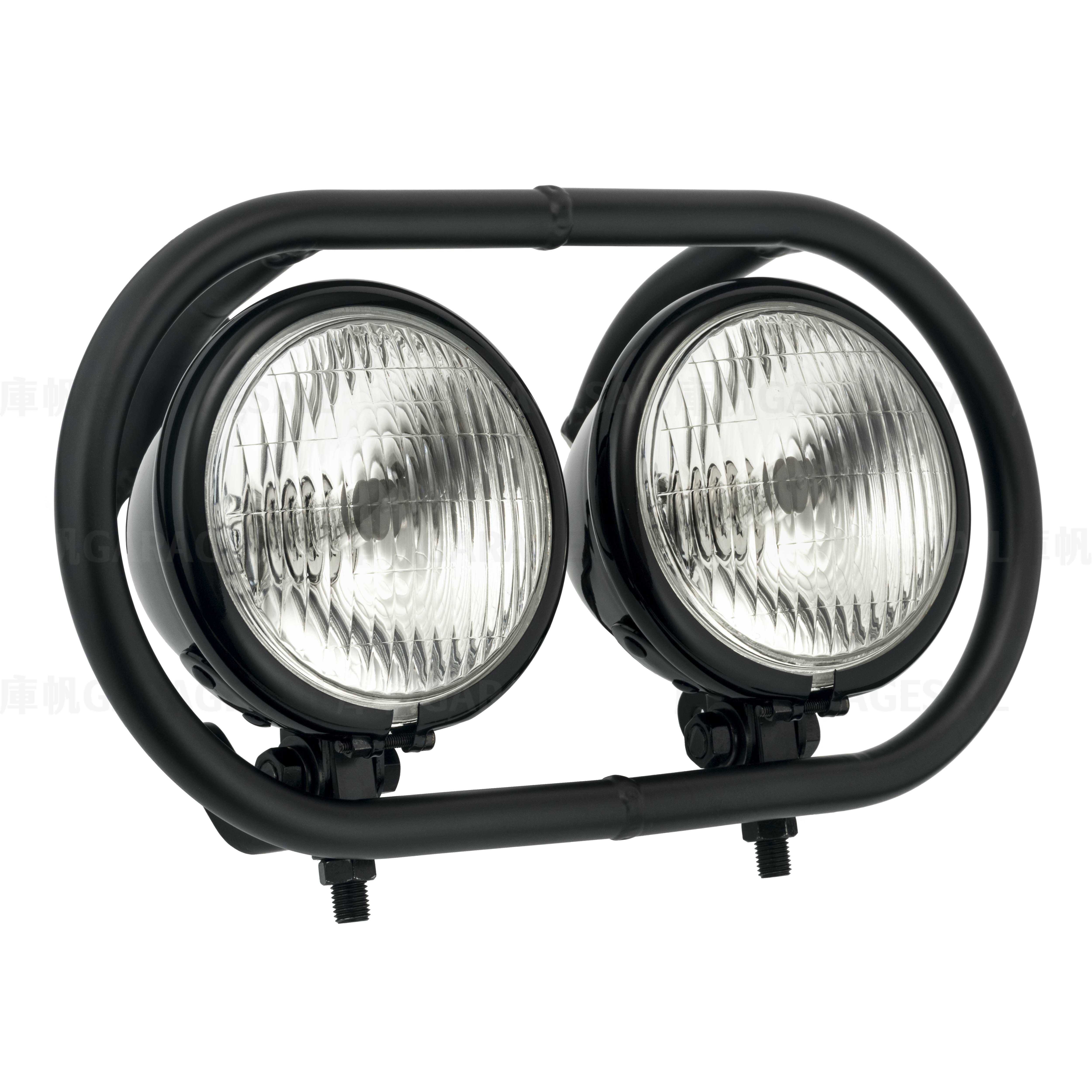 Onehandmade 本田 Monkey專用 越野 雙頭燈套件 黑