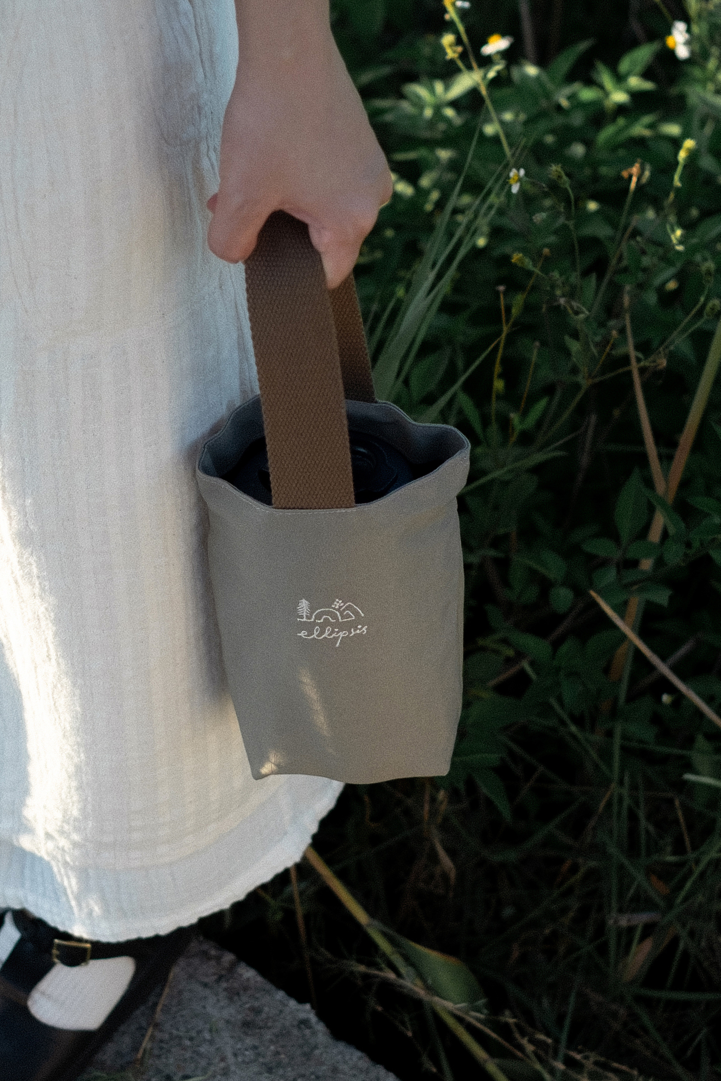 保冰保溫飲料袋 | 卡其