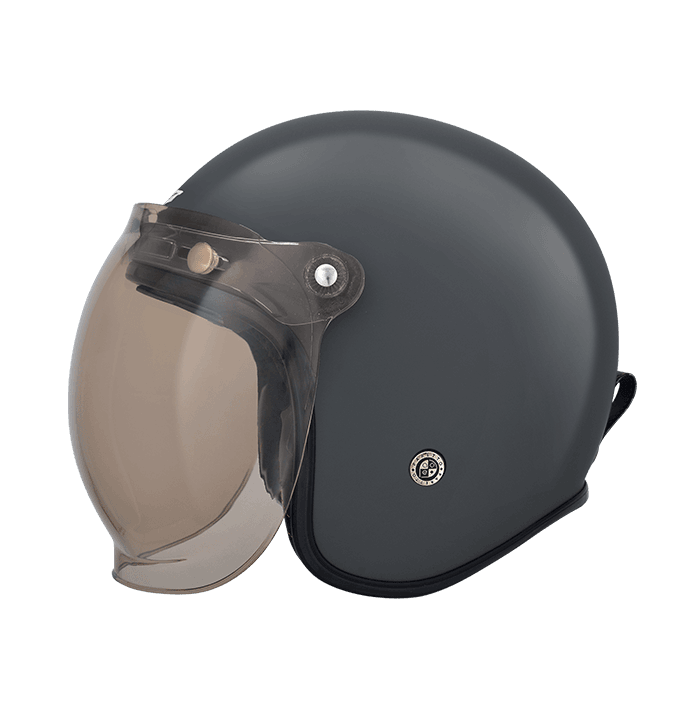 M2R MO-3 水泥灰 素色 3/4罩 泡泡鏡