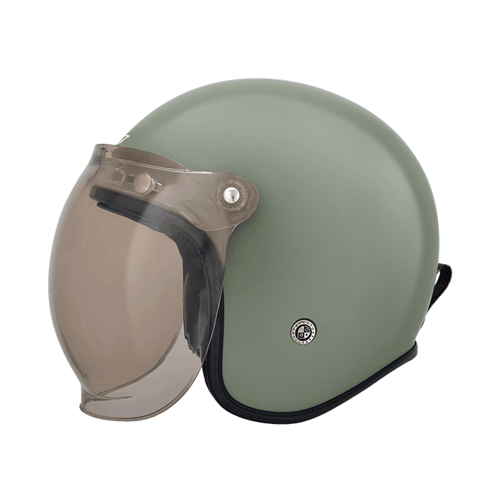 M2R MO-3 橄欖綠 素色 3/4罩 泡泡鏡