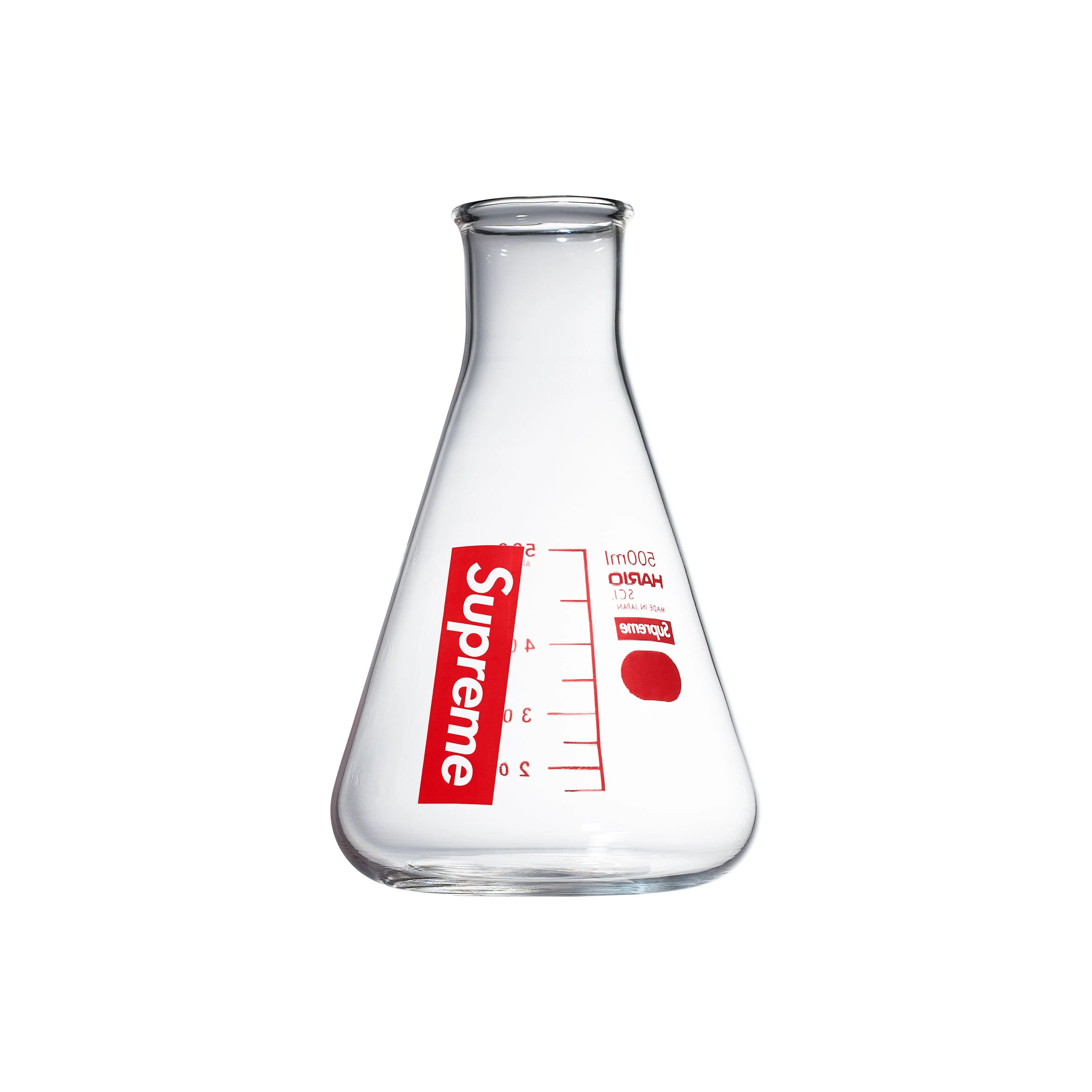-(C015)-SUPREME HARIO ERLENMEYER FLASK 500ML 耐熱玻璃錐形瓶 燒杯 量杯-FW24A27