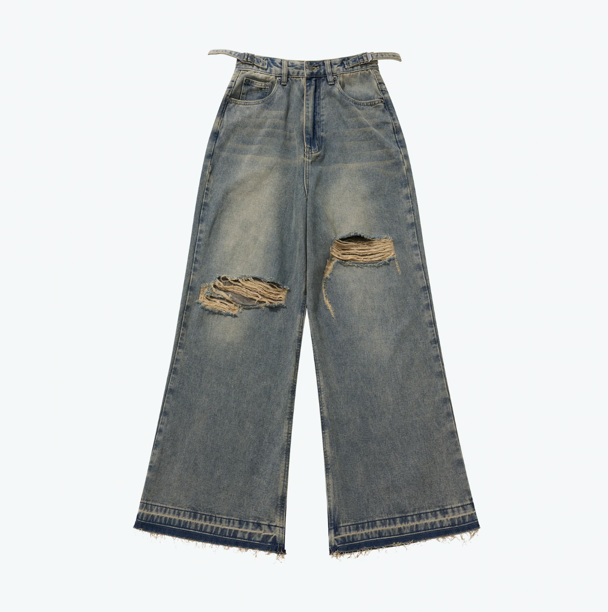 [現貨] Sense Low Rise Baggy Jeans Light Indigo | L23-45IN