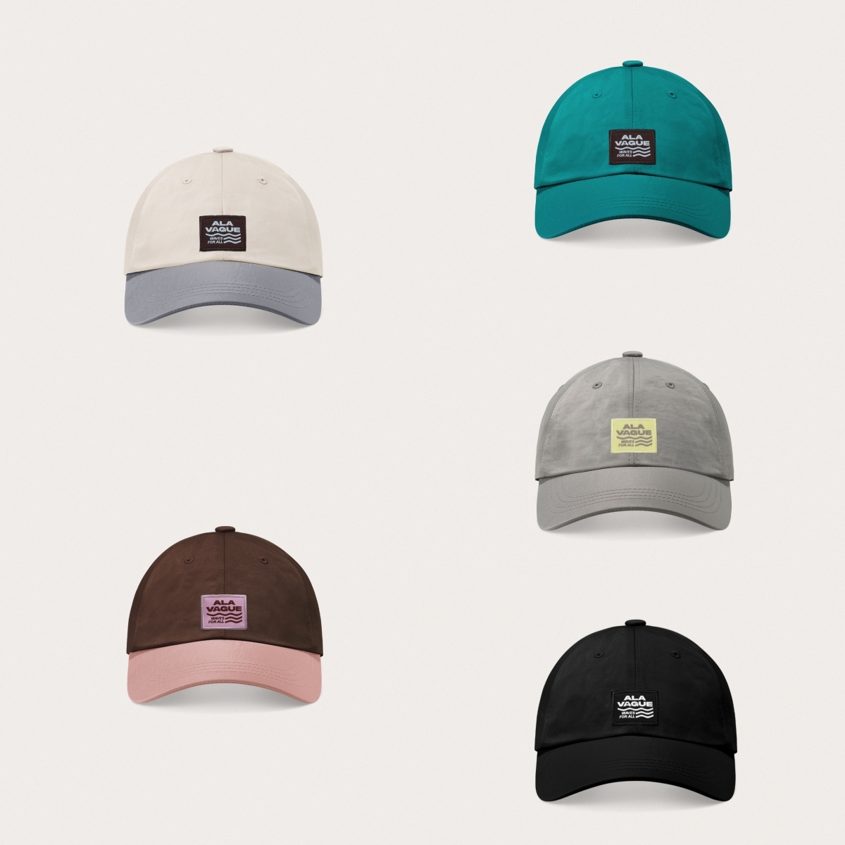 預購┃韓國 金智媛同款 Alavague LABEL CAP 再生 尼龍 LOGO 刺繡 老帽