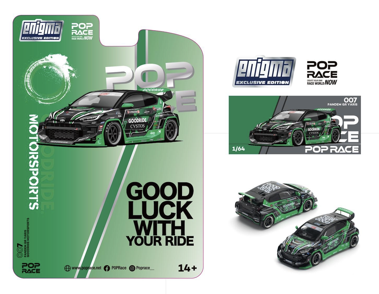 【預訂】Pop Race Pandem GR Yaris MotorSports